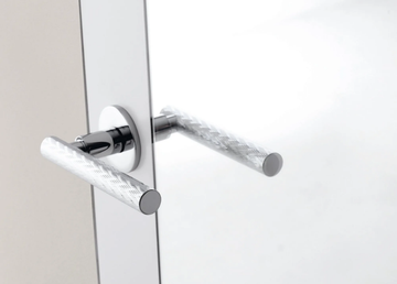 LINEAR MIRROR ZERO - Hinged mirrored glass door by Ghizzi & Benatti - view 3